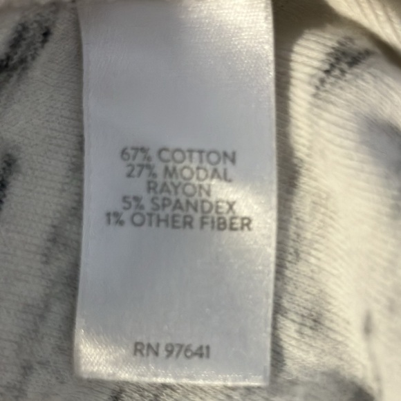 Pure Jill XL Petite White 3/4 Sleeve Shirt - Picture 4 of 6